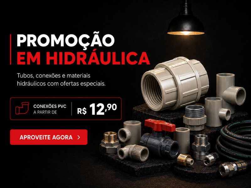 Promoção em Hidráulica